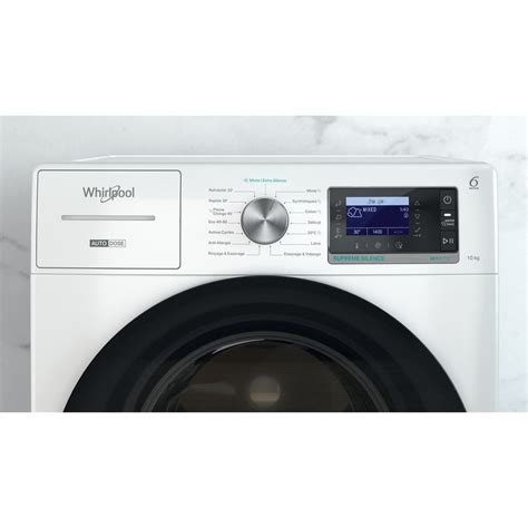 Lave linge hublot Whirlpool W8W046WBFR .